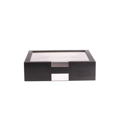 Скринька для краваток Salvadore 335x335x90 мм Чорний (Tie/6070/9.OAK.BL)