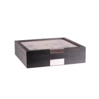 Скринька для краваток Salvadore 335x335x90 мм Чорний (Tie/6070/9.OAK.BL)