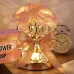 Настільна лампа LED нічник Lesko Rose Crystal YW-HP-MGMFP Champagne (14478-96605) Настільна лампа LED нічник Lesko Rose Crystal YW-HP-MGMFP Champagne (14478-96605)