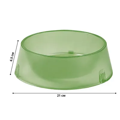 Миска для собак и котов Taotaopets 07A6601 21 см 980 мл Зелёный (14235-96579)