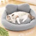 Лежак-пуфик для котов и собак Taotaopets TT-515511 50х45х25 см Серый (14239-97048)