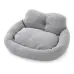 Лежак-пуфик для котов и собак Taotaopets TT-515511 50х45х25 см Серый (14239-97048)