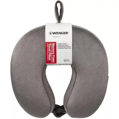 Дорожная подушка для шеи Wenger Travel Accessories 28x26x9 см Серый (Wt611884) Дорожная подушка для шеи Wenger Travel Accessories 28x26x9 см Серый (Wt611884)