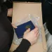 Органайзер для зберігання значків Dobroznak 14.8х10.6 см Синій (6338)