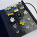 Органайзер для зберігання значків Dobroznak 14.8х10.6 см Синій (6338)