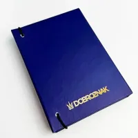 Органайзер для зберігання значків Dobroznak 14.8х10.6 см Синій (6338)