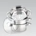 Пароварка Maestro MR-2900-24 5 л Серебристый (136728778)