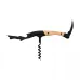 Ніж сомельє Laguiole Herit Corkscrew Bamboo Black 12 см Коричнево-чорний (40271024)