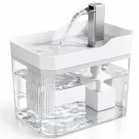 Поилка-фонтан для котов и собак No Brand USB 1.5 л Белый (PetsWater-1.5/WH)