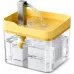 Поїлка-фонтан для котів та собак No Brand USB 1.5 л Жовтий (PetsWater-1.5/YL)