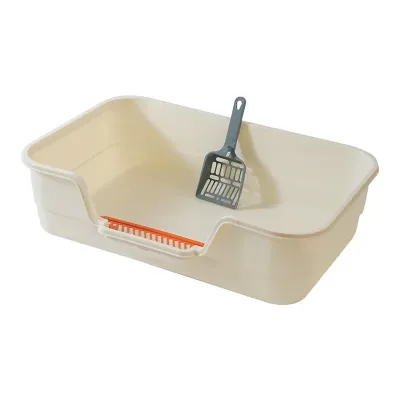 Туалет для кошек с лопаткой Taotaopets TT-222225 42x30x12 см Белый (14587-97575) Туалет для кошек с лопаткой Taotaopets TT-222225 42x30x12 см Белый (14587-97575)
