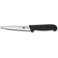 Філейний ніж Victorinox Fibrox 16 см Чорний (5.3703.16)