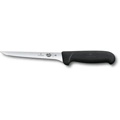 Обвалочный нож Victorinox Fibrox Boning 15 см Черный (5.6403.15)
