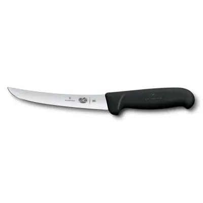 Обвалочный нож Victorinox Fibrox Boning 15 см Черный (5.6503.15)