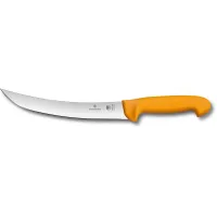 Ніж м’ясника Victorinox Swibo 22 см Жовтий (5.8435.22) Ніж м’ясника Victorinox Swibo 22 см Жовтий (5.8435.22)