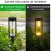 Вуличні світильники на сонячній батареї Urbankit LED YT73I IP65 4 шт Чорний (YT73I)