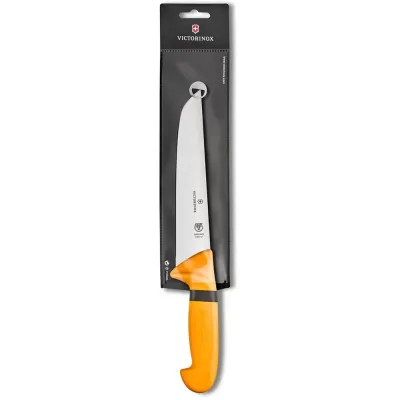 Нож мясника Victorinox Swibo 21 см Желтый (5.8431.21)