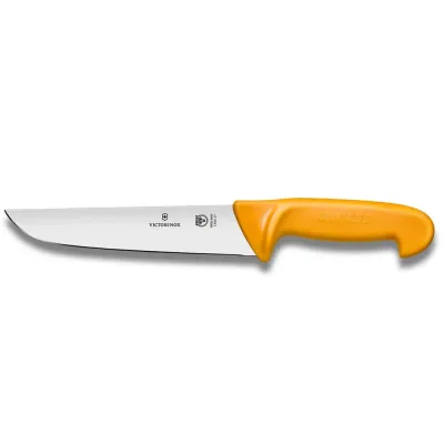 Нож мясника Victorinox Swibo 21 см Желтый (5.8431.21)