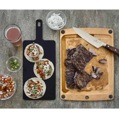 Кухонна дошка Victorinox Epicurean Handy L 35.6x19x0.5 см Чорний (7.4132.3) Кухонна дошка Victorinox Epicurean Handy L 35.6x19x0.5 см Чорний (7.4132.3)