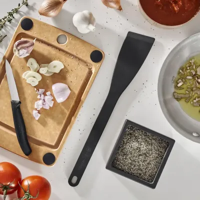 Кухонна лопатка Victorinox Epicurean Angled Turner 32.5 см Чорний (7.6203.3)