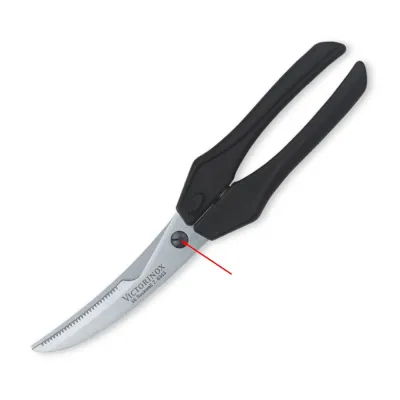 Гвинт з гайкою для ножиць для птиці Victorinox 7.6343 Сріблястий (7.6343.08)
