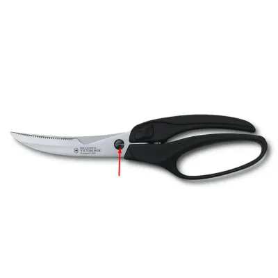Гвинт з гайкою для ножиць для птиці Victorinox 7.6344 Сріблястий (7.6344.08)