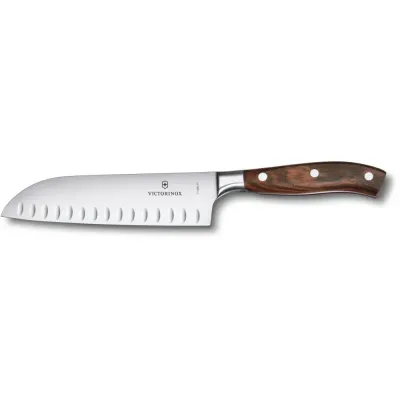 Ніж-сантоку Victorinox Grand Maitre Wood 17 см Коричневий (7.7320.17G)