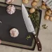 Ніж шеф-кухаря Victorinox Grand Maitre Wood 22 см Коричневий (7.7400.22G)