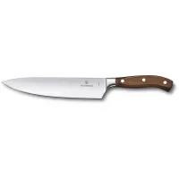 Ніж шеф-кухаря Victorinox Grand Maitre Wood 22 см Коричневий (7.7400.22G)