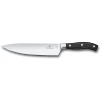 Ніж шеф-кухаря Victorinox Grand Maitre 22 см Чорний (7.7403.22G)