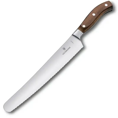 Нож для хлеба Victorinox Grand Maitre Wood 26 см Коричневый (7.7430.26G) Нож для хлеба Victorinox Grand Maitre Wood 26 см Коричневый (7.7430.26G)