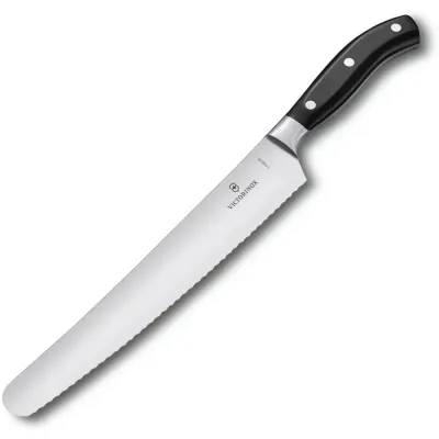 Нож для хлеба Victorinox Grand Maitre 26 см Черный (7.7433.26G) Нож для хлеба Victorinox Grand Maitre 26 см Черный (7.7433.26G)