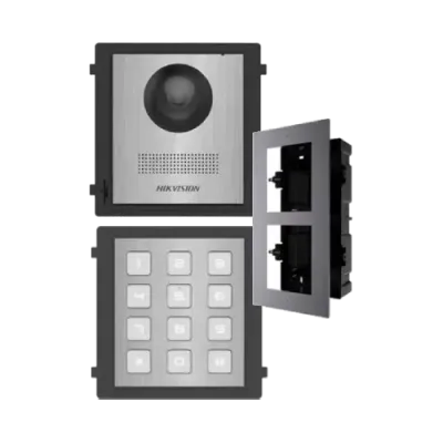 Комплект модулей Hikvision DS-KD8003-IME1NS + DS-KD-ACF2/Plastic + DS-KD-KP/S Серый (15009) Комплект модулей Hikvision DS-KD8003-IME1NS + DS-KD-ACF2/Plastic + DS-KD-KP/S Серый (15009)