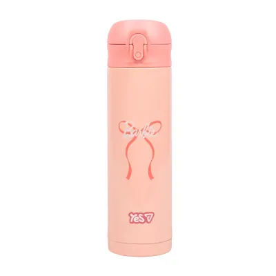 Термос YES Barbie Shiny 420 мл Рожевий (709038) Термос YES Barbie Shiny 420 мл Рожевий (709038)