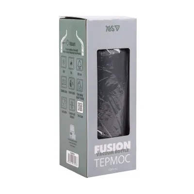 Термос YES Fusion.Shadow 1000 мл Сірий (708979)