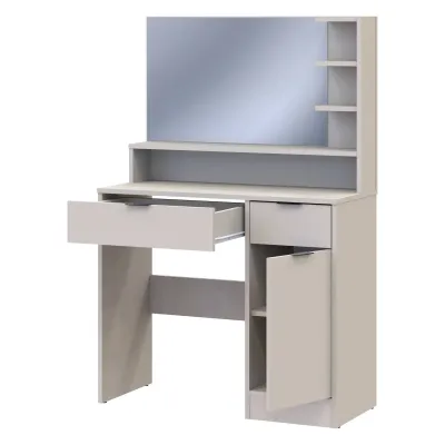 Туалетный столик с зеркалом Doros Эстель 90х38х135 см Кашемир (DRS-011473)